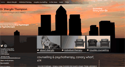 Desktop Screenshot of counsellingcanarywharf.co.uk